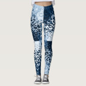 Opposites Attract Navy Blue Leggings (Vorderseite)