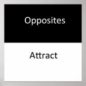 Opposites Attract Poster (Vorne)
