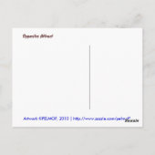 Opposites Attract Postkarte (Rückseite)