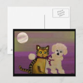 Opposites Attract Postkarte (Vorne/Hinten)