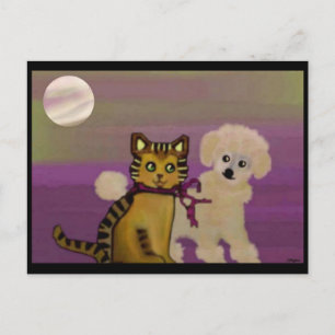 Opposites Attract Postkarte