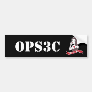 Opsec-Autoaufkleber Autoaufkleber