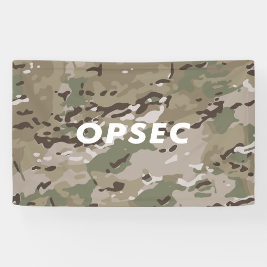 OPSEC - Betriebssicherheit Banner (Horizontal)