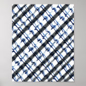 Opt art 3d Hallucinations Pattern  Poster (Vorne)