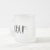 Optemetrist optisches Augen-Diagramm Mattglastasse (Vorderseite Links)