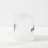 Optemetrist optisches Augen-Diagramm Mattglastasse (Mittel)