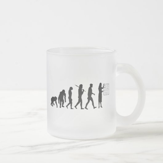 Optemetrist optisches Augen-Diagramm Mattglastasse (Rechts)