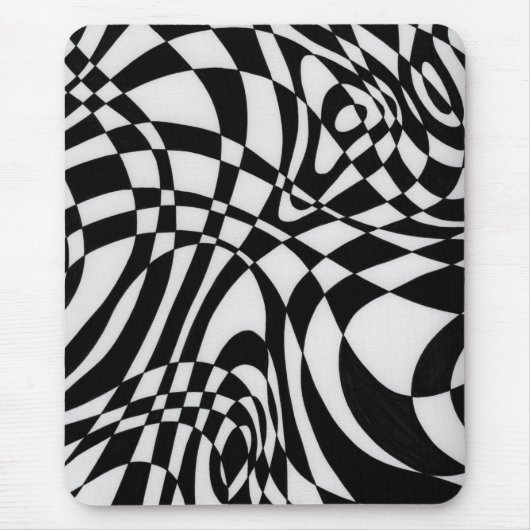 Optic #1 von Michael Moffa c1991 Mousepad (Vorne)