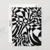 Optic #1 von Michael Moffa c1991 Postkarte (Vorne/Hinten)