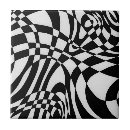 Optic #1 von Michael Moffa Fliese (Vorderseite)