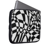 Optic #1 von Michael Moffa Laptopschutzhülle (Vorne Rechts)