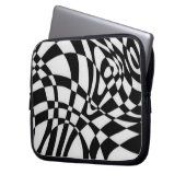 Optic #1 von Michael Moffa Laptopschutzhülle (Vorderseite Links)