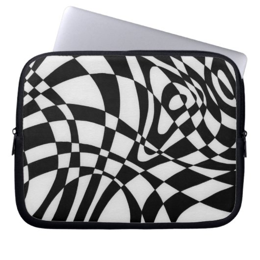 Optic #1 von Michael Moffa Laptopschutzhülle (Vorderseite)