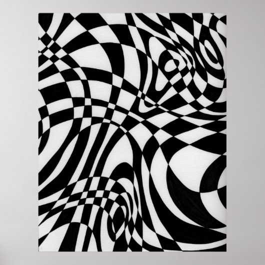 Optic #1 von Michael Moffa Poster (Vorne)