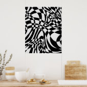 Optic #1 von Michael Moffa Poster (Küche)