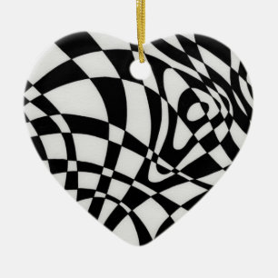 Optic #1a von Michael Moffa Keramik Ornament