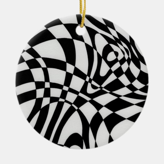 Optic #1a von Michael Moffa Keramikornament (Vorne)