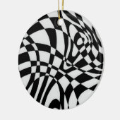 Optic #1a von Michael Moffa Keramikornament (Links)