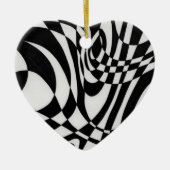 Optic #1b von Michael Moffa Keramik Ornament (Vorne)