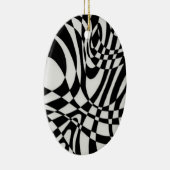 Optic #1b von Michael Moffa Keramikornament (Rechts)