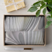 Optical Illusion Abstract 3D Fractal With Depth Seidenpapier (Geschenk)