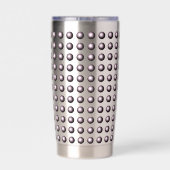 Optical Illusion Fun Robot Funny Robotics Thermobecher (Rückseite)