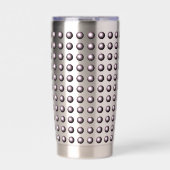 Optical Illusion Fun Robot Funny Robotics Thermobecher (Vorderseite)