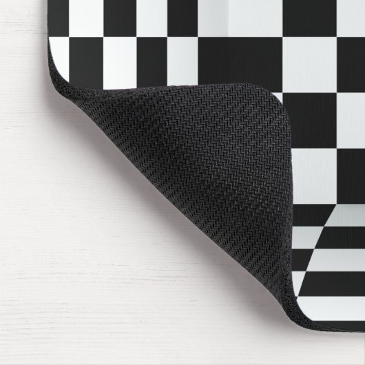 Optical Illusion Karo Mousepad (Ecke)