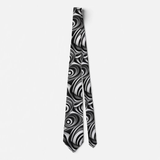 Optical Illusion Neck Tie Krawatte (Vorderseite)