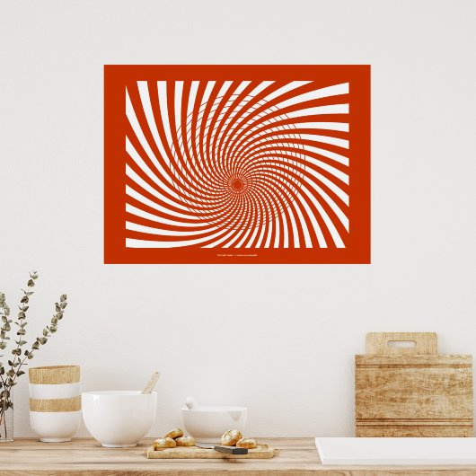 OPTICAL ILLUSION Poster I (Küche)