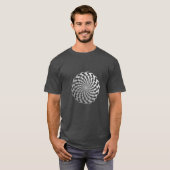 Optical Illusion Spiral T-Shirt (Vorne ganz)
