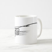 Optical space ship kaffeetasse (VorderseiteRechts)