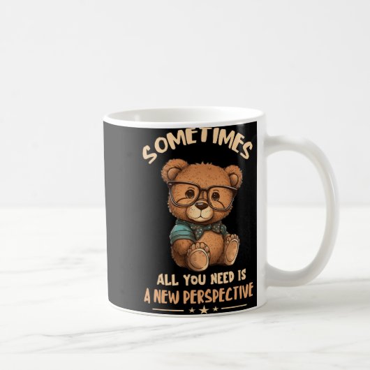 Optician Bear New Perspective Eye Doctor Ophthalmo Kaffeetasse (Rechts)