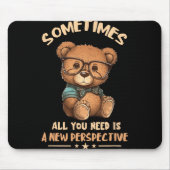 Optician Bear New Perspective Eye Doctor Ophthalmo Mousepad (Vorne)