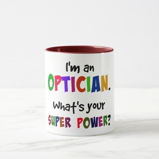 Optician Super Power Tasse (Zentrum)