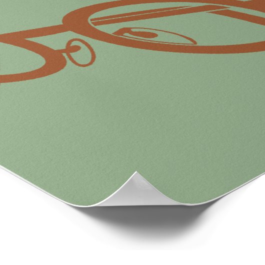 Optics Pop Art Poster (Ecke)