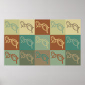 Optics Pop Art Poster (Vorne)