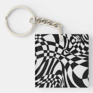 Optik #1 von Michael Moffa c1991 Schlüsselanhänger