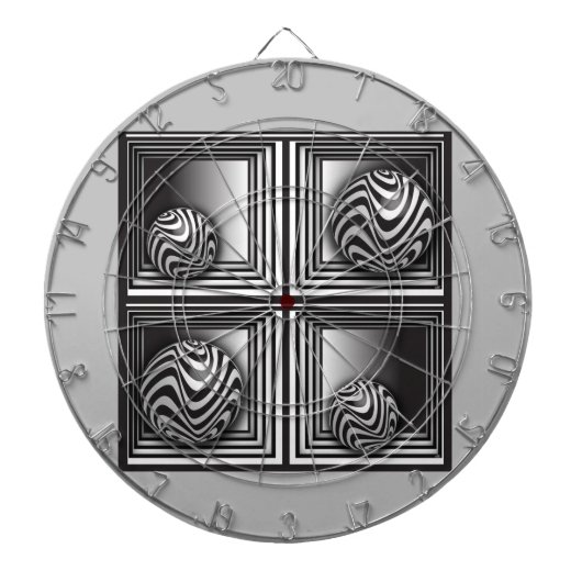 Optik durch Formen Dartscheibe (vorne)