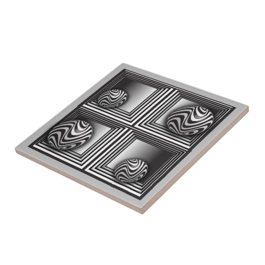 Optik durch Formen Fliese (Seite)