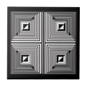 Optik durch Formen Fliese