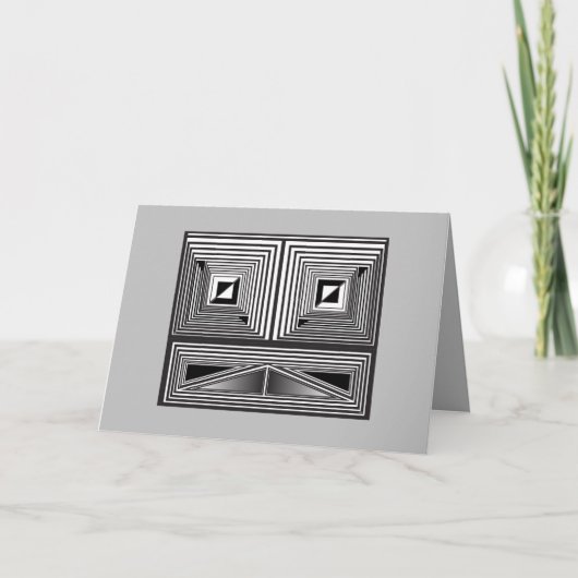 Optik durch Formen Karte (Vorderseite)