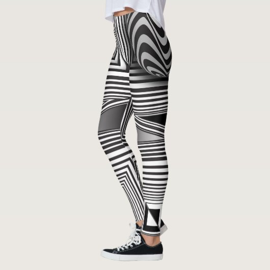 Optik durch Formen Leggings (Links)