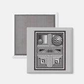 Optik durch Formen Magnet (Vorderseite/Rückseite)