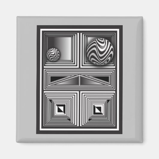 Optik durch Formen Magnet (Vorne)