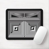 Optik durch Formen Maus Pad Mousepad (Mit Mouse)