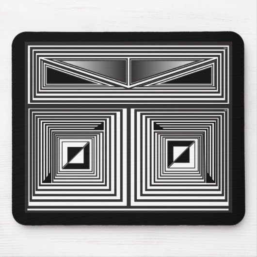 Optik durch Formen Maus Pad Mousepad (Vorne)