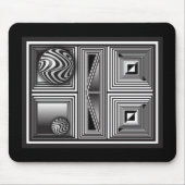 Optik durch Formen Mousepad (Vorne)