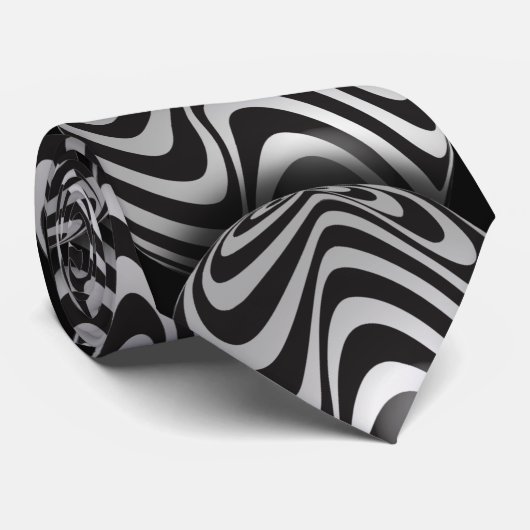 Optik durch Formen Neck Tie Krawatte (Gerollt)