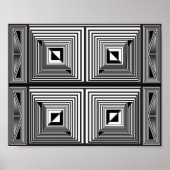 Optik durch Formen Poster (Vorne)